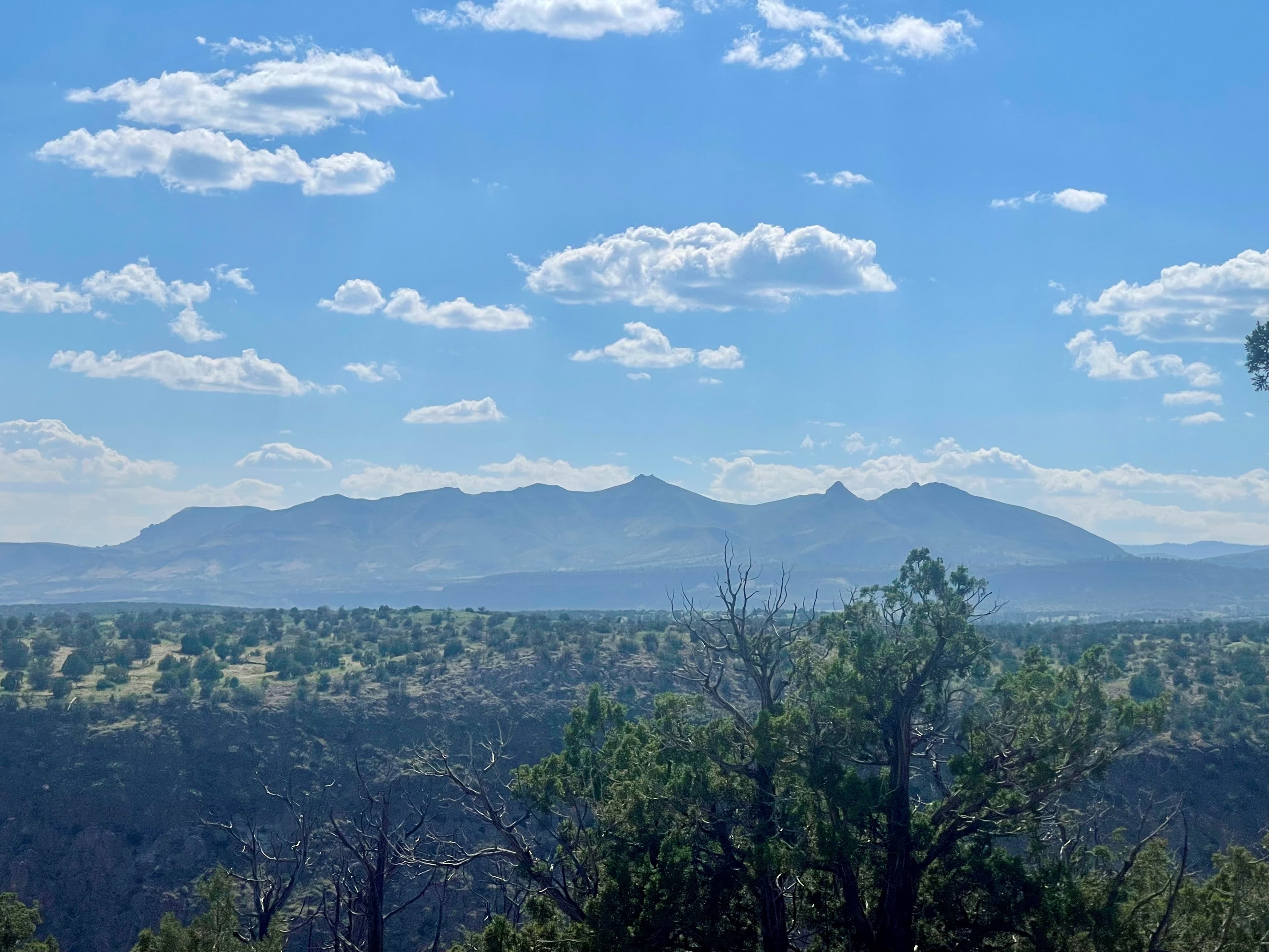 Bandelier National Monument landscape